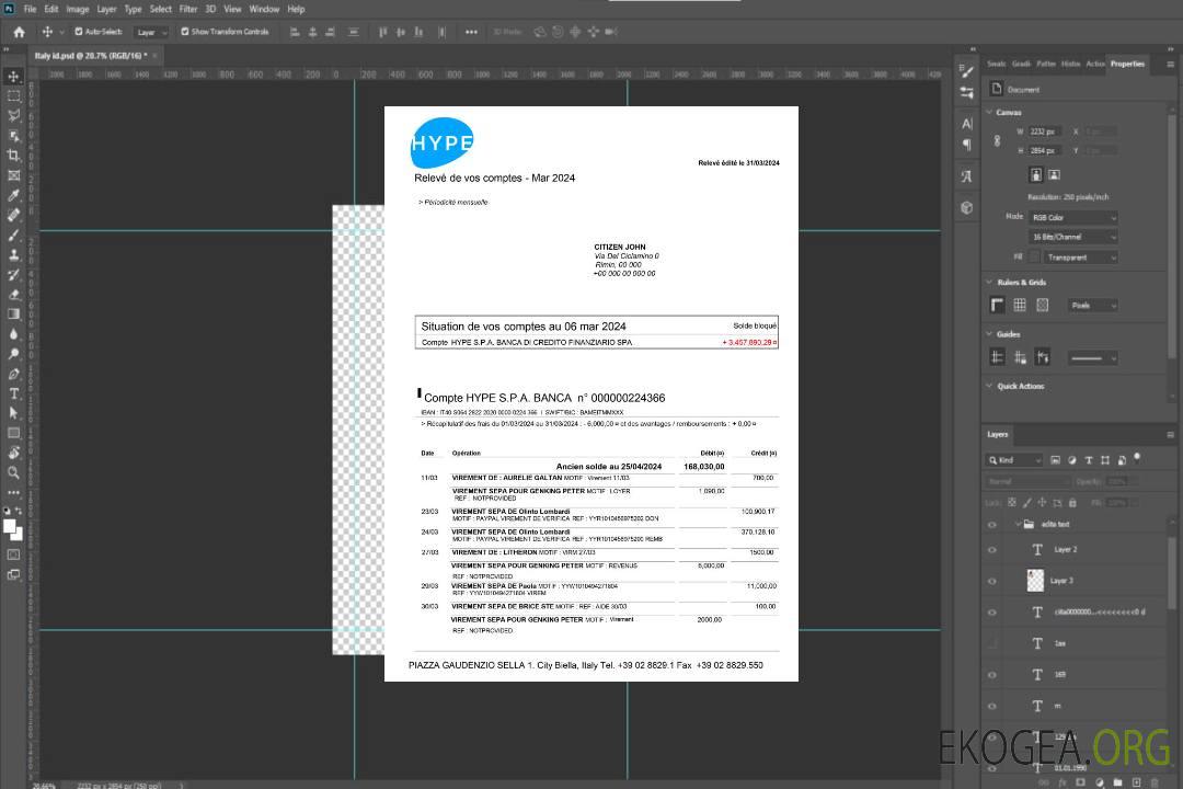 Italie HYPE SPA bank st scr - Copie template Italie HYPE SPA bank st scr - Copie template